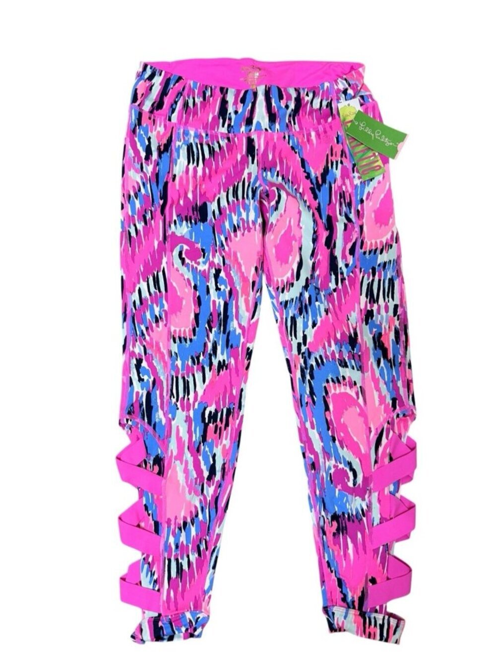 Lilly Pulitzer Luxletic Callie Weekender Leggings Size Large Free Spirit NWT